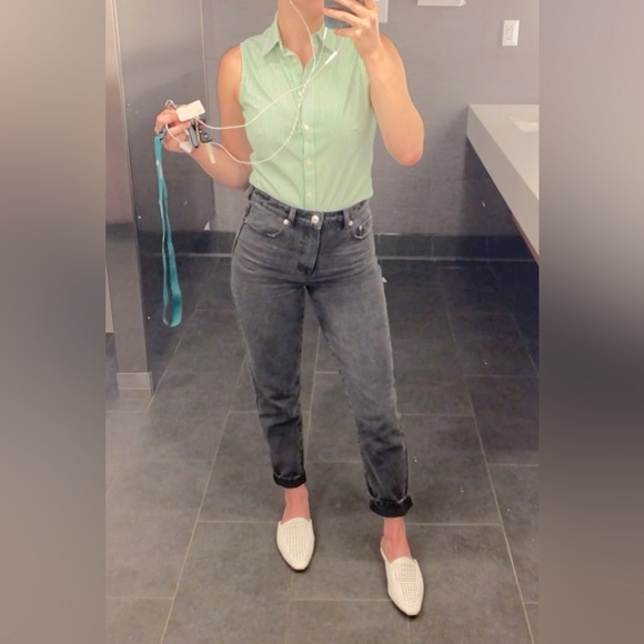 Faded Black Princess Polly high-waist Jeans - Picture 1 of 6